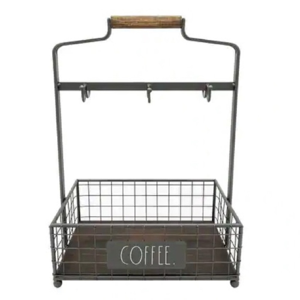 Metal Rae Dunn Coffee Station Organizer